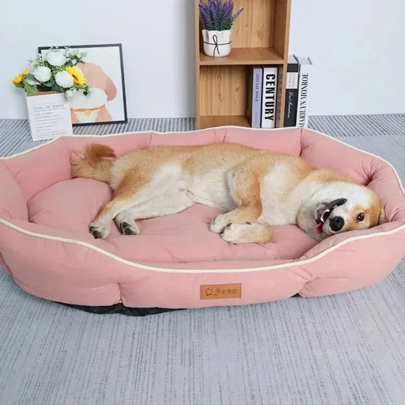 Winter Dog Sofa Big Bed Pets Dogs Accessories Small Breeds Accessory Bedding Pet Supplies Cushions Mat Bad Blanket Cushion