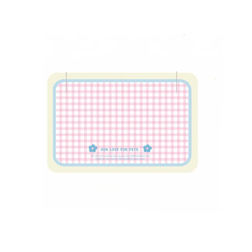 Pet Supplies PU Leather Pet Anti Spill Placemat Waterproof Folding Dog Food Pad Oil Resistant Anti Slip Cat Bowl Mat Puppy