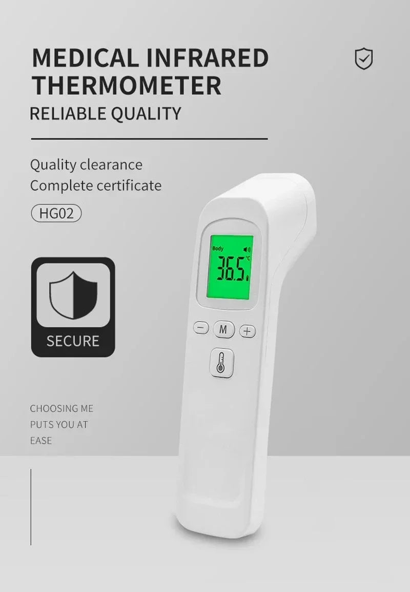 Pet Non-contact Laser Temperature Pet Ear Thermometer Infrared Fever Thermometer Medical Household Digital LCD Infant Pet