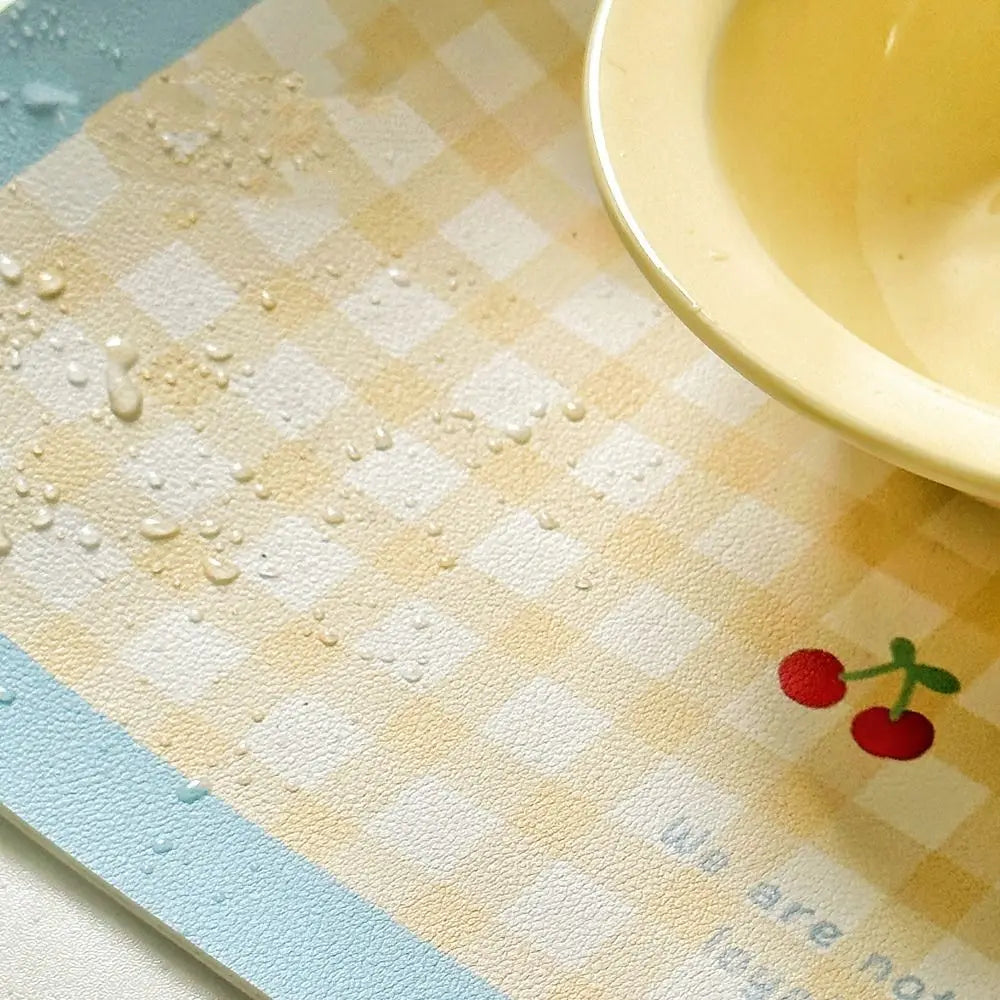 Pet Supplies PU Leather Pet Anti Spill Placemat Waterproof Folding Dog Food Pad Oil Resistant Anti Slip Cat Bowl Mat Puppy