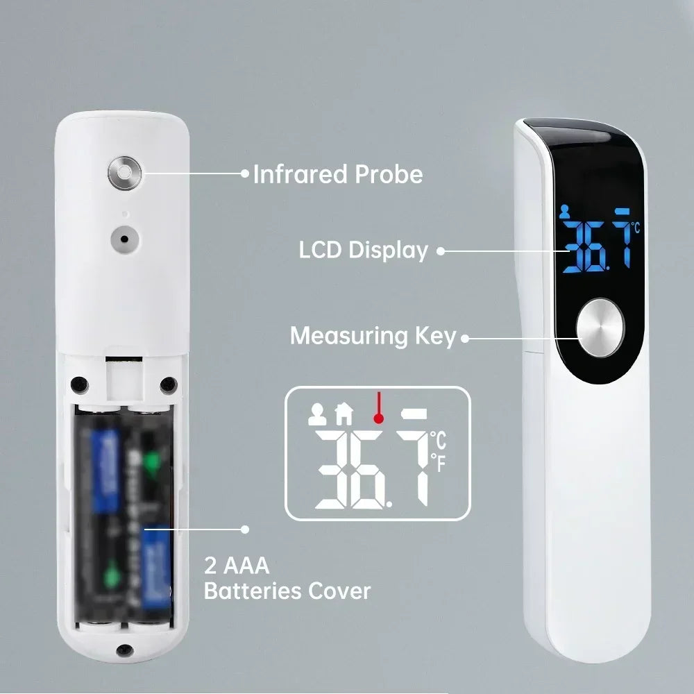 Pet Non-contact Laser Temperature Pet Ear Thermometer Infrared Fever Thermometer Medical Household Digital LCD Infant Pet