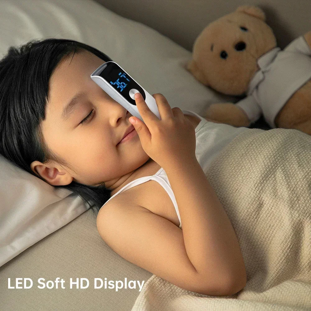 Pet Non-contact Laser Temperature Pet Ear Thermometer Infrared Fever Thermometer Medical Household Digital LCD Infant Pet
