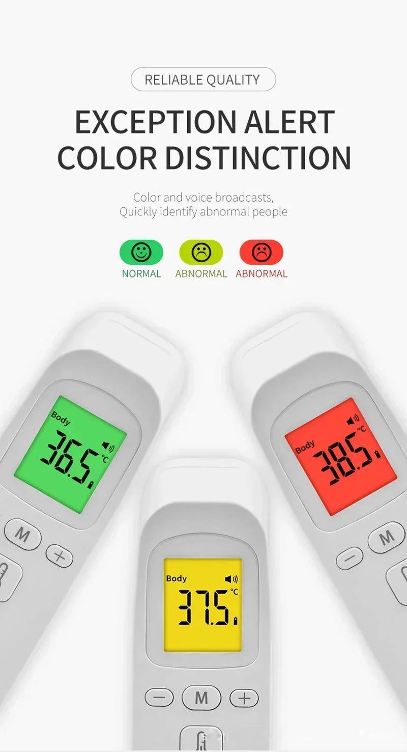 Pet Non-contact Laser Temperature Pet Ear Thermometer Infrared Fever Thermometer Medical Household Digital LCD Infant Pet