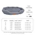 Pet Sofa Sleeping Bed Large Dog Bed House for Cats Big Space Dog Sofa Sleeping Mat Winter Warm Dog Cushion