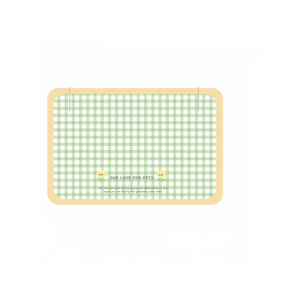 Pet Supplies PU Leather Pet Anti Spill Placemat Waterproof Folding Dog Food Pad Oil Resistant Anti Slip Cat Bowl Mat Puppy