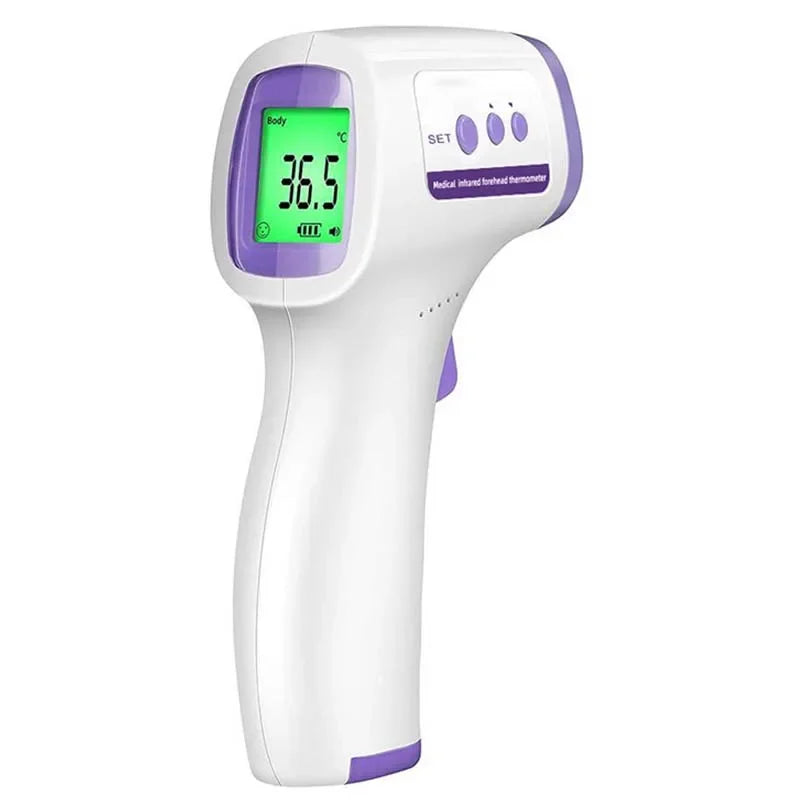 Pet Non-contact Laser Temperature Pet Ear Thermometer Infrared Fever Thermometer Medical Household Digital LCD Infant Pet
