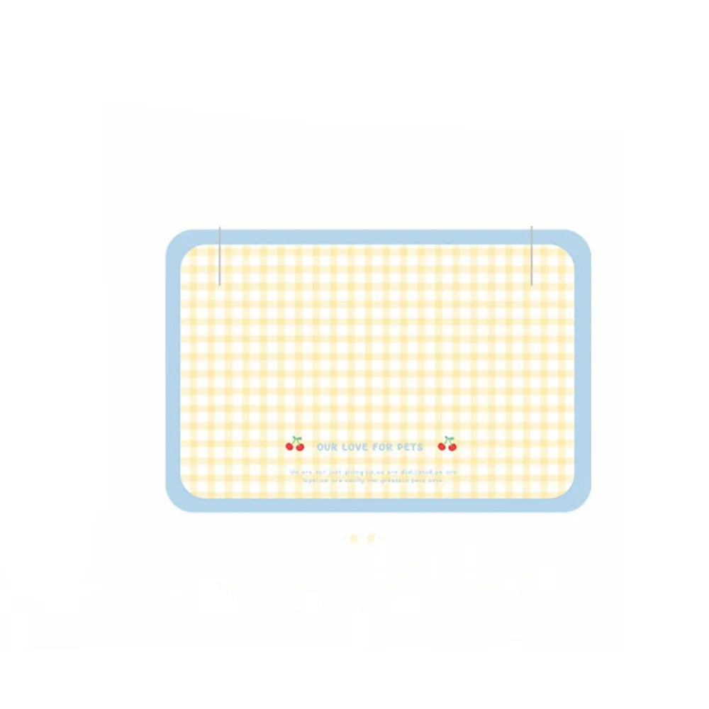 Pet Supplies PU Leather Pet Anti Spill Placemat Waterproof Folding Dog Food Pad Oil Resistant Anti Slip Cat Bowl Mat Puppy