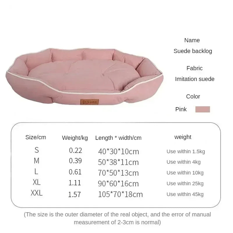 Pet Sofa Sleeping Bed Large Dog Bed House for Cats Big Space Dog Sofa Sleeping Mat Winter Warm Dog Cushion